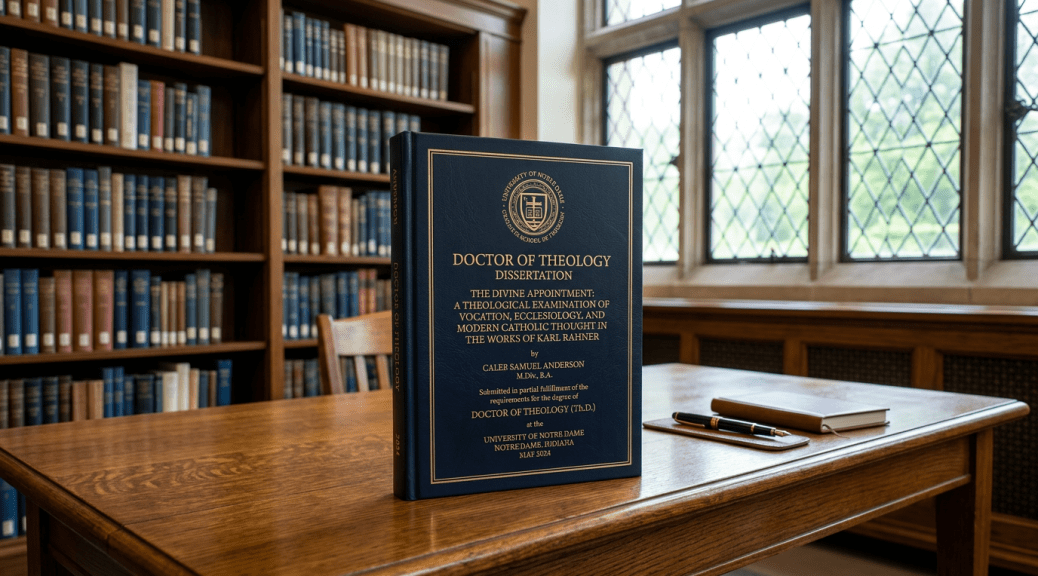 Doctor of Theology dissertation titled 'The Divine Appointment' by Caleb Samuel Anderson
